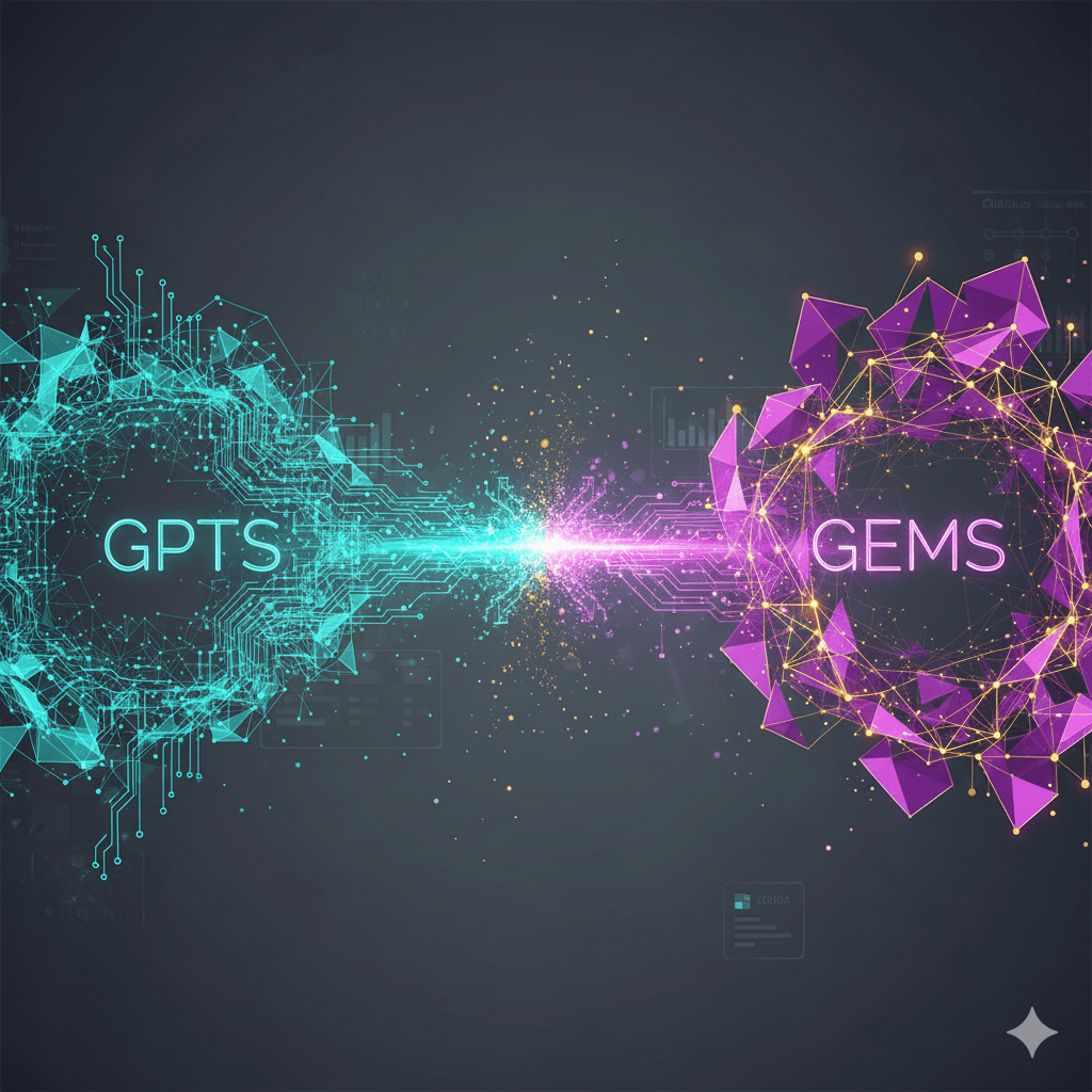 GPTs vs. Gems: Cuál Asistente IA es Mejor para tu Negocio | Marketing NeuroDigital
